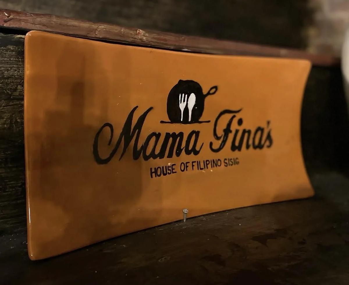Mama Fina's dining room setup